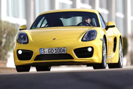 Porsche Cayman S, Frontansicht