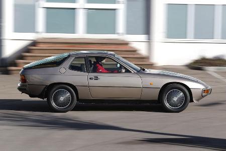 Porsche 924, Seitenansicht