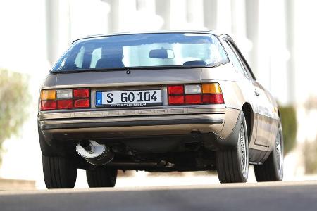 Porsche 924, Heckansicht
