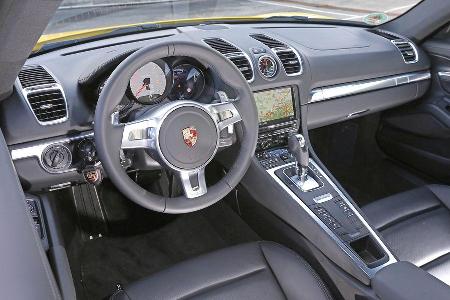 Porsche Cayman S, Cockpit