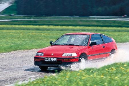 Honda CRX, Seitenansicht