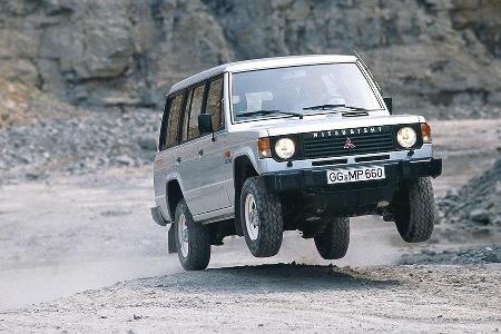 Mitsubishi Pajero, Frontansicht
