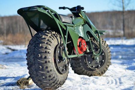 Tarus 2x2 Amphibien-Motorrad