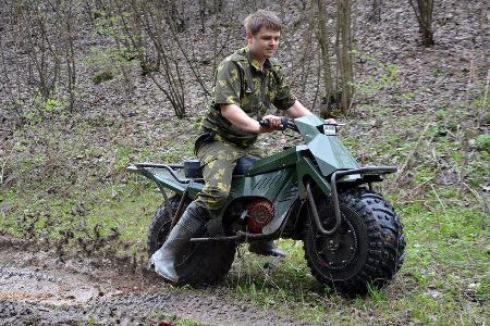 Tarus 2x2 Amphibien-Motorrad