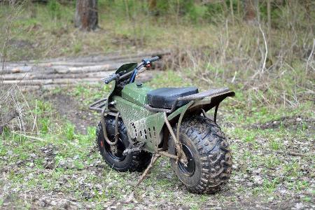 Tarus 2x2 Amphibien-Motorrad