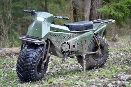 Tarus 2x2 Amphibien-Motorrad