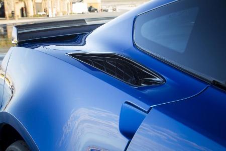 Chevrolet Corvette Z06, Fahrbericht, Spoiler