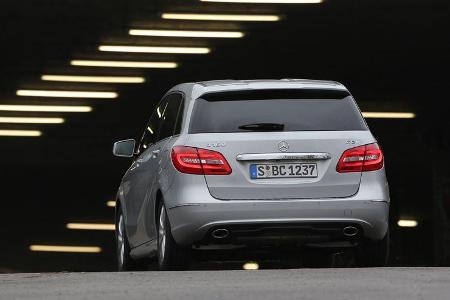 Mercedes B 160 CDI, Heckansicht