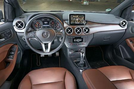 Mercedes B 160 CDI, Cockpit
