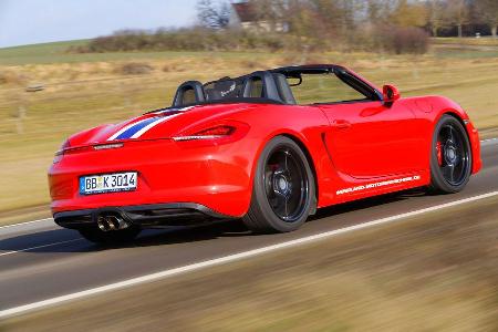 Wendland-Porsche Boxster S, Heckansicht