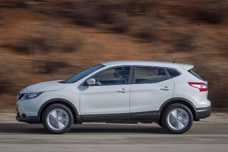 Nissan Qashqai, Seitenansicht