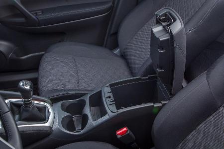 Nissan Qashqai, Mittelkonsole, Ablagefach
