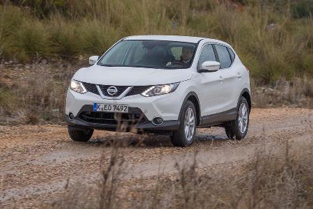 Nissan Qashqai, Frontansicht