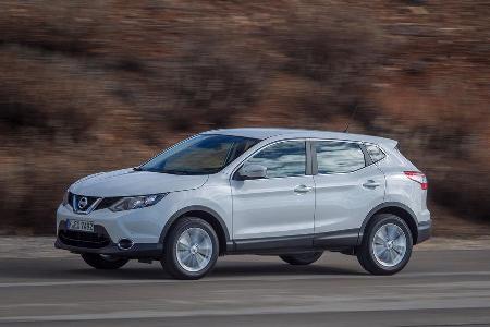 Nissan Qashqai, Seitenansicht