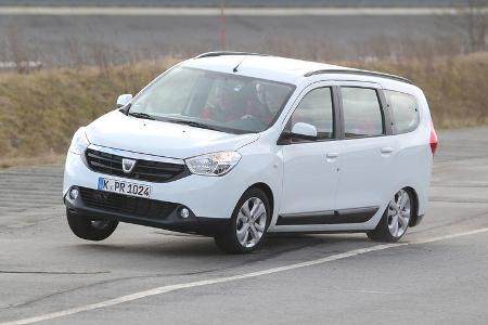 Dacia Lodgy, Frontansicht