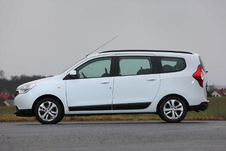 Dacia Lodgy, Seitenansicht
