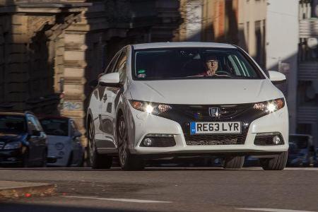Honda Civic 1.6 i-DTEC, Frontansicht Honda Civic 1.6 i-DTEC, Frontansicht