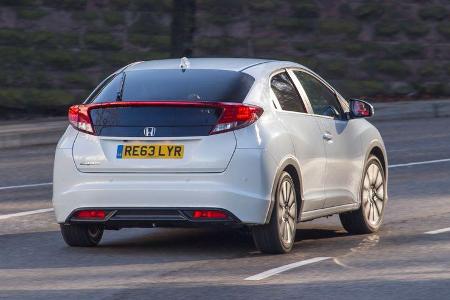 Honda Civic 1.6 i-DTEC, Heckansicht