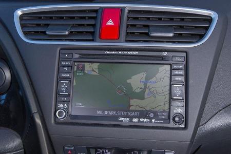 Honda Civic 1.6 i-DTEC, Navi, Bildschirm