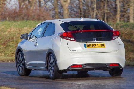 Honda Civic 1.6 i-DTEC, Heckansicht