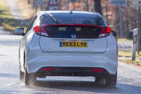 Honda Civic 1.6 i-DTEC, Heckansicht