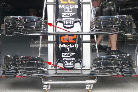 McLaren - Technik-Updates - Ungarn / Deutschland - 2016