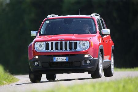 Jeep Renegade 1.6 Multijet Limited, Frontansicht