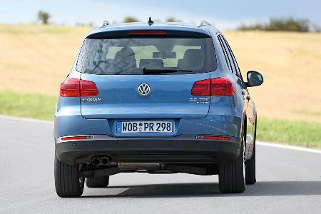VW Tiguan 2.0 TDI BMT 4Motion, Heckansicht