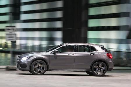 Mercedes GLA 220 d 4Matic, Seitenansicht