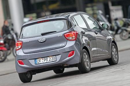 Hyundai i10 1.2, Heckansicht