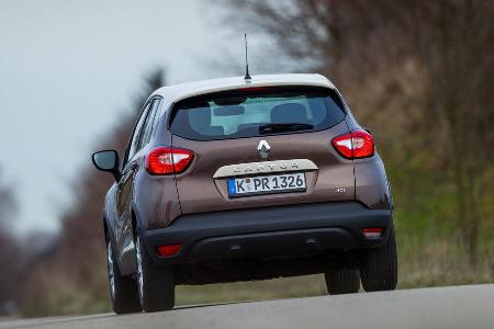 Renault Captur dCi 90, Heckansicht