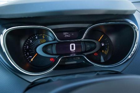 Renault Captur dCi 90, Anzeigeinstrumente