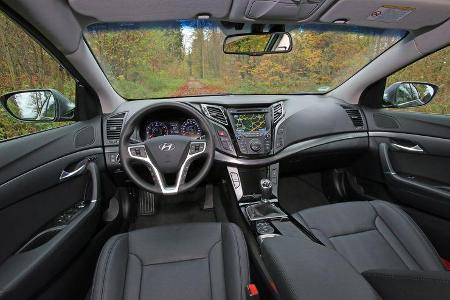 Hyundai i40 1.6 GDI, Cockpit