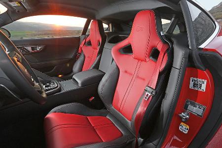 Jaguar F-Type Coup, Innenraum, Sitze
