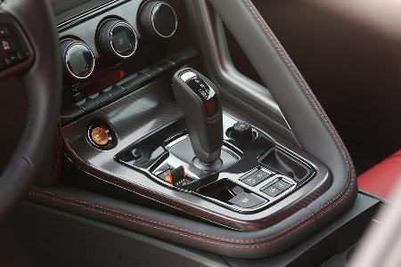 Jaguar F-Type Coup, Mittelkonsole, Schalthebel