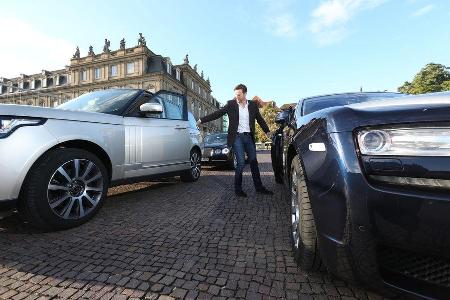 Rolls-Royce Ghost, Bentley Flying Spur, Range Rover 5.0 V8 SC, Alexander Bloch