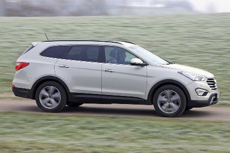 Hyundai Grand Santa Fe 2.2 CRDi 4WD, Seitenansicht