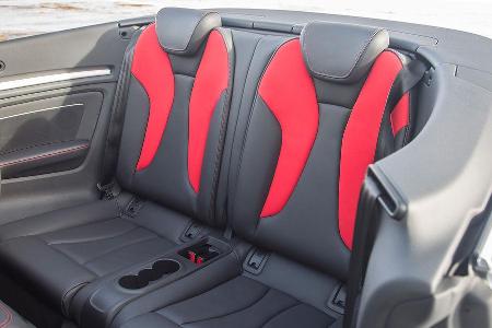 Audi S3 Cabrio, Rckbank
