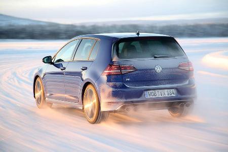 VW Golf R, Heckansicht