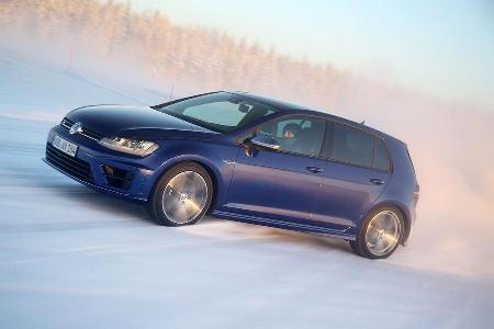 VW Golf R, Seitenansicht