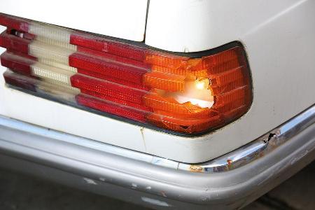 Mercedes-Benz 380 SE, Heckleuchte
