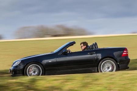 Mercedes-Benz SLK 200 Kompressor, Seitenansicht