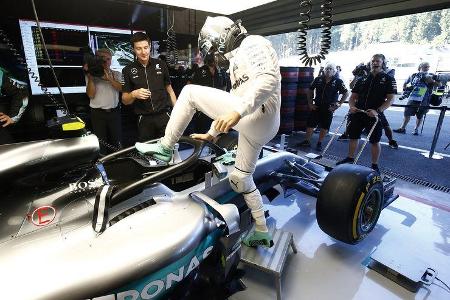 Nico Rosberg - Mercedes - Formel 1 - GP Belgien - Spa-Francorchamps - 26. August 2016