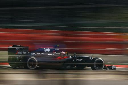 Jenson Button - McLaren - Formel 1 - GP Belgien - Spa-Francorchamps - 26. August 2016