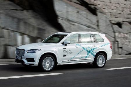 100 autonome XC90 will auch Geely-Tochter Volvo 2017 in Göteborg auf die Straße bringen. Wichtig: Die Volvos sollen zu 100% ...