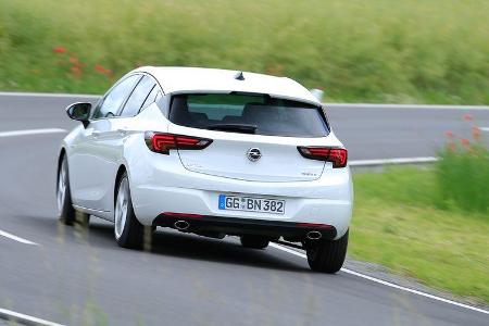 Opel Astra 1.6 DI Turbo, Heckansicht