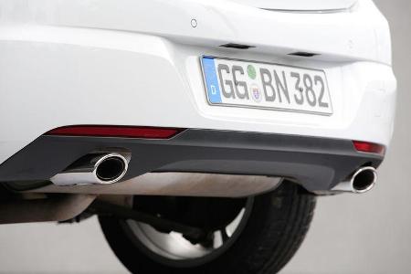Opel Astra 1.6 DI Turbo, Endrohre