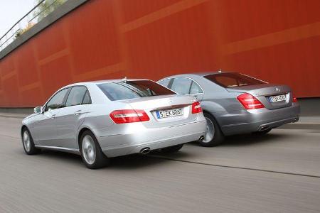 Mercedes E-Klasse, Mercedes S-Klasse