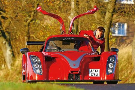Radical RXC, Frontansicht, Einsteigen