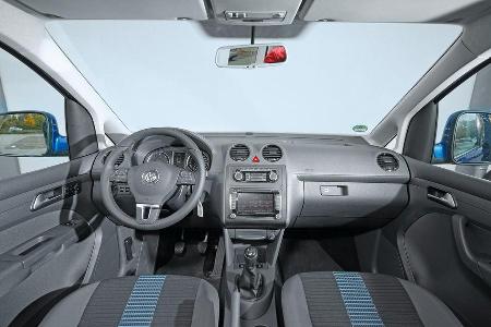 VW Caddy Blue Motion, Cockpit